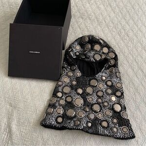 DOLCE & GABBANA Exclusive Runway Only Mens Headpiece